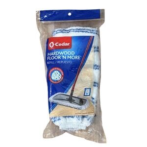 O Cedar Microfiber Pad Hardwood Floor 'N More Mop Refill NWT